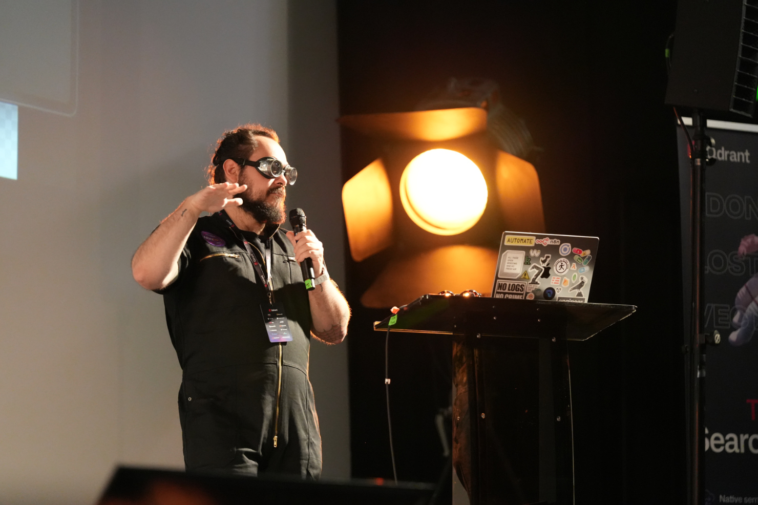 Tech event presentation